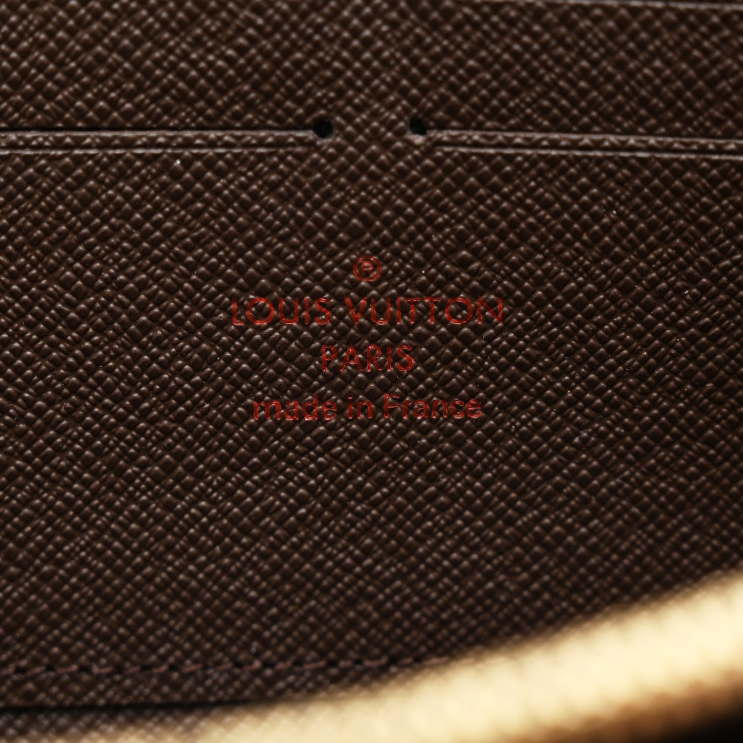 Damier Ebene Zippy Wallet