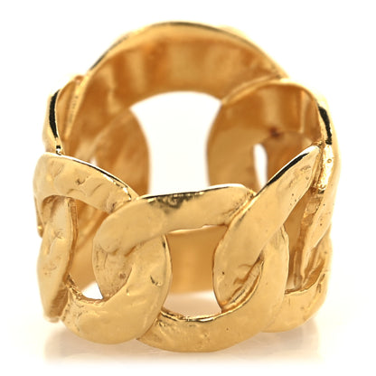 Louis Vuitton Martele Ring 56 7.5 Gold 3 of 4