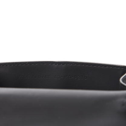 Christian Dior Ultra Matte Calfskin Nano Saddle Chain Pouch Black 9 of 11