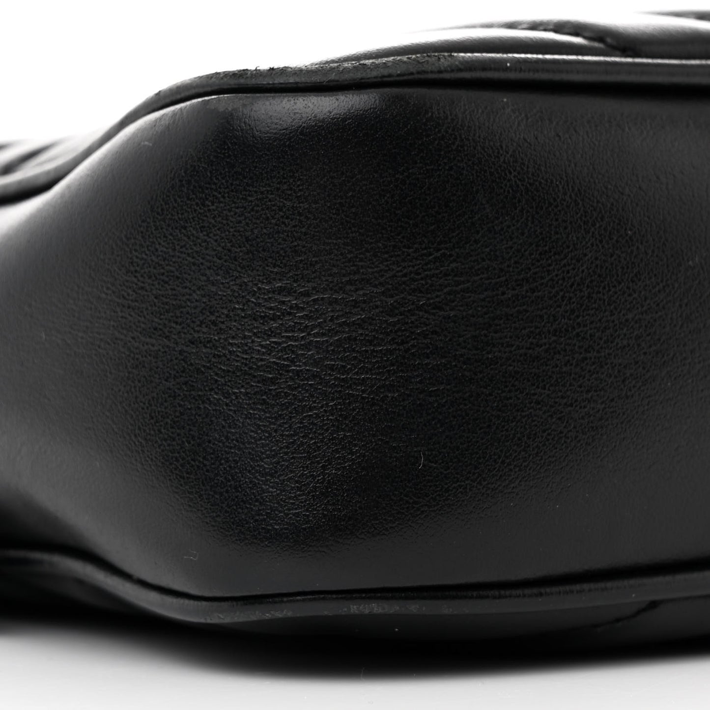Calfskin Matelasse Monogram Lou Camera Bag Black