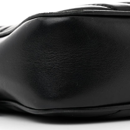 Saint Laurent Calfskin Matelasse Monogram Lou Camera Bag Black 9 of 15