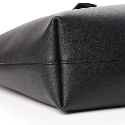 Saint Laurent Calfskin Large Shopping Tote Black 11 of 14