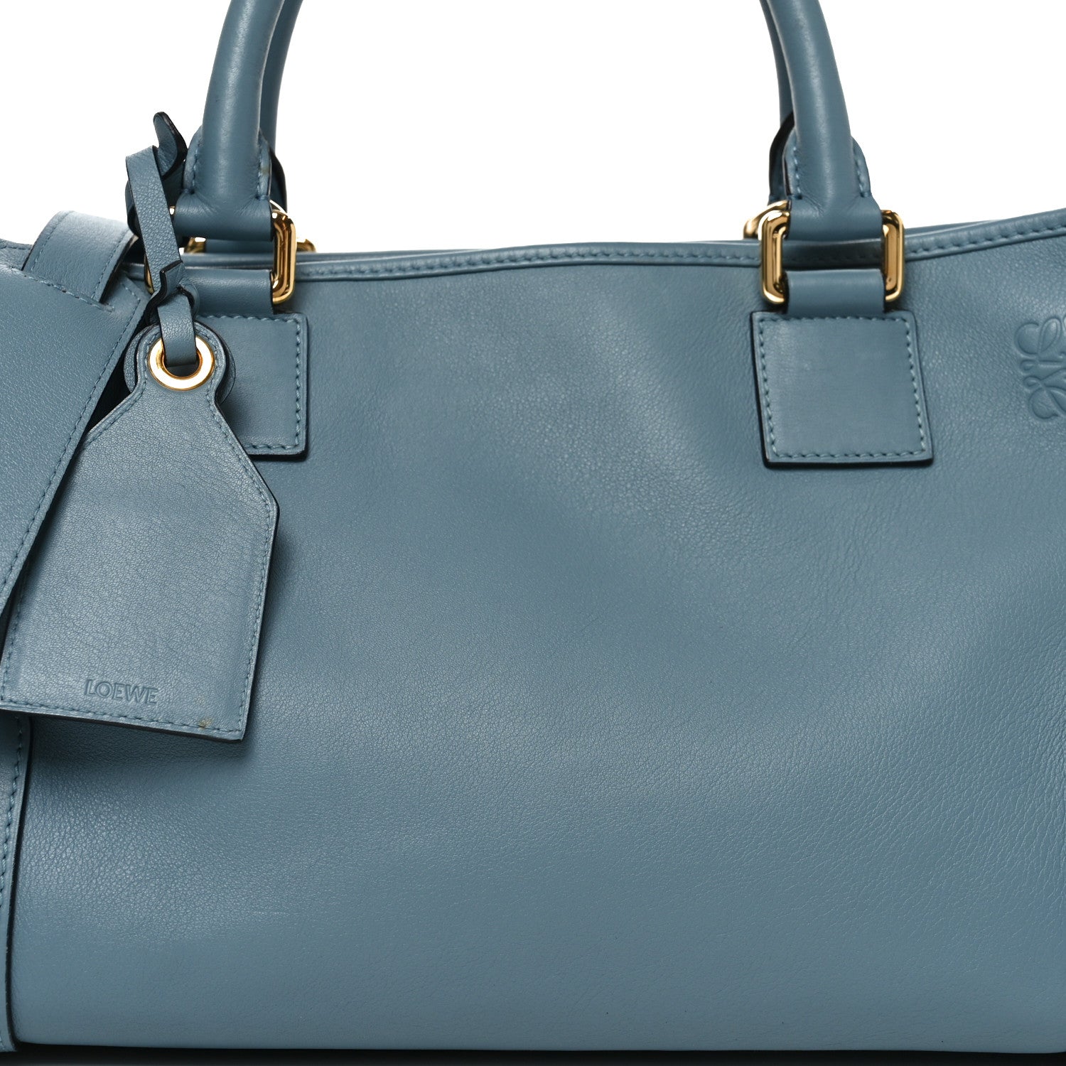 Loewe Calfskin Amazona 36 Blue 7 of 9