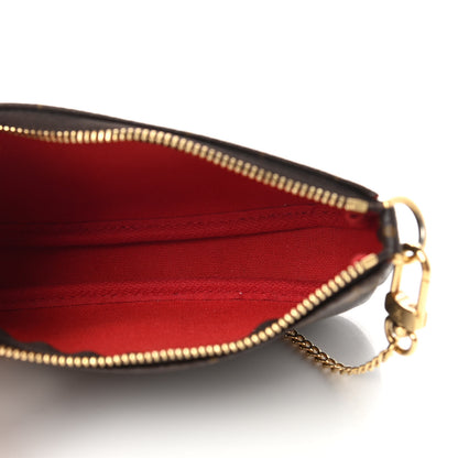 Louis Vuitton Monogram 2020 Christmas Animation Bumper Cars Mini Pochette Accessories Coquelicot 5 of 6