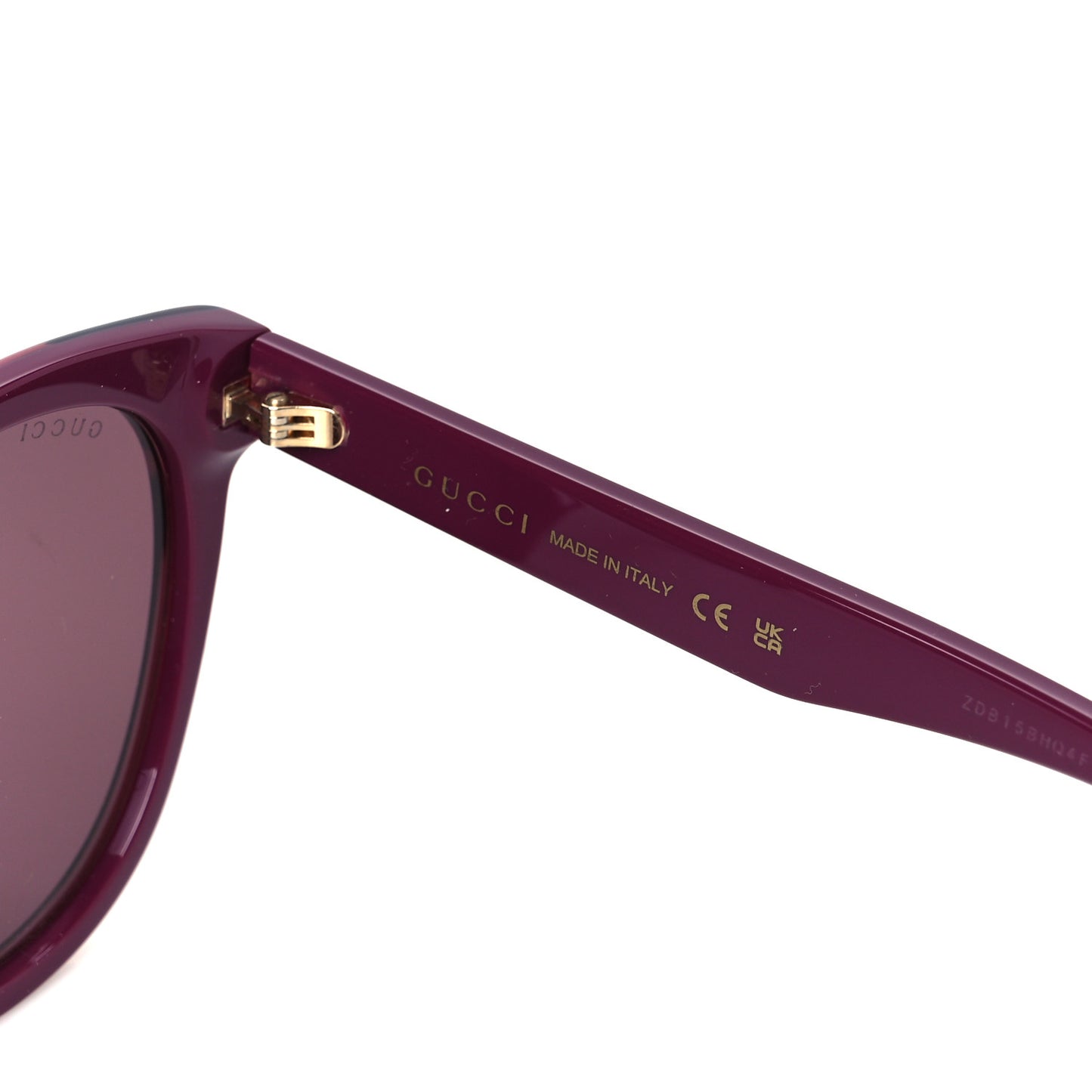 Acetate Round Frame Sunglasses GG1171SK Red