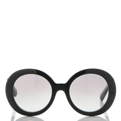Prada Baroque Sunglasses SPR 27N Black 2 of 7
