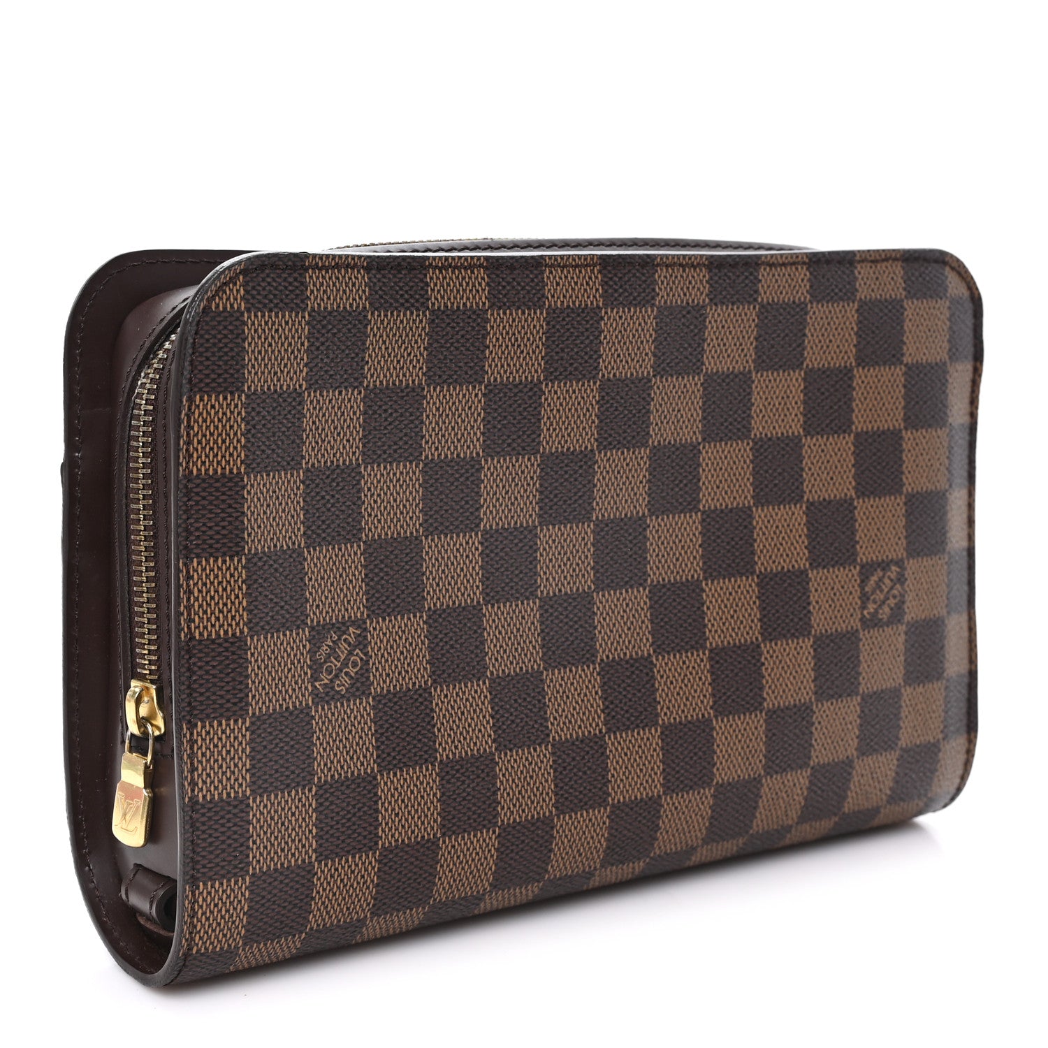 Louis Vuitton Damier Ebene Pochette Saint Louis Clutch 3 of 6