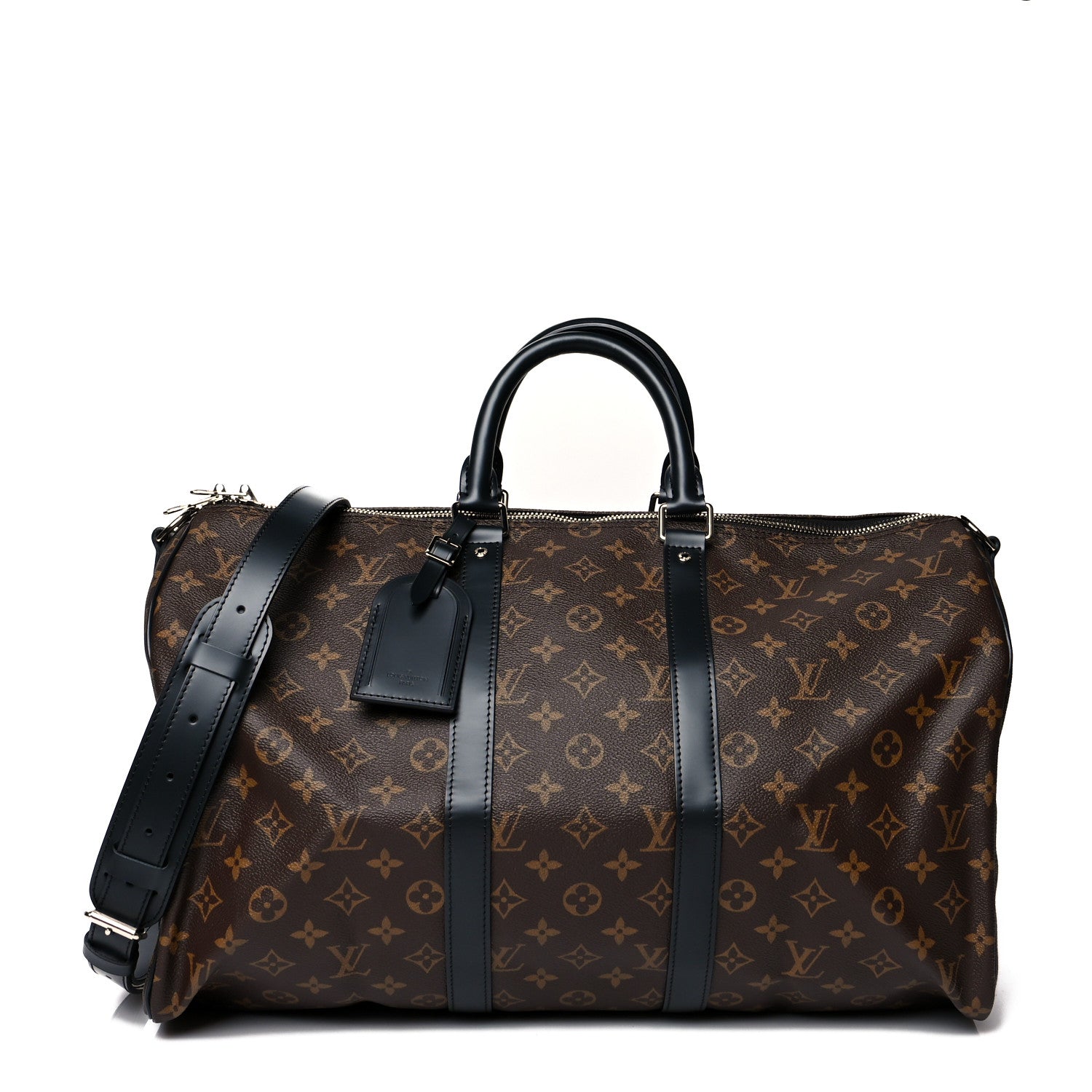 Louis Vuitton Monogram Macassar Keepall Bandouliere 45 1 of 11