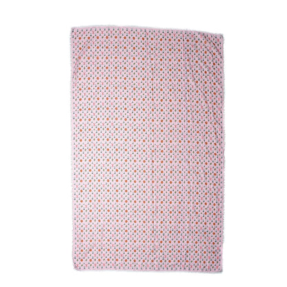 Louis Vuitton Jonas Wood Silk Wool Monogram Stole Pink 3 of 3