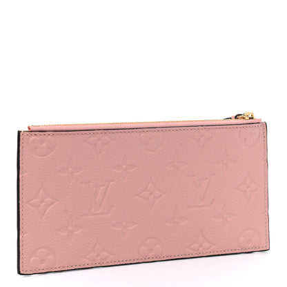 Louis Vuitton Empreinte Felicie Chain Wallet Zippered Insert Rose Poudre 3 of 7