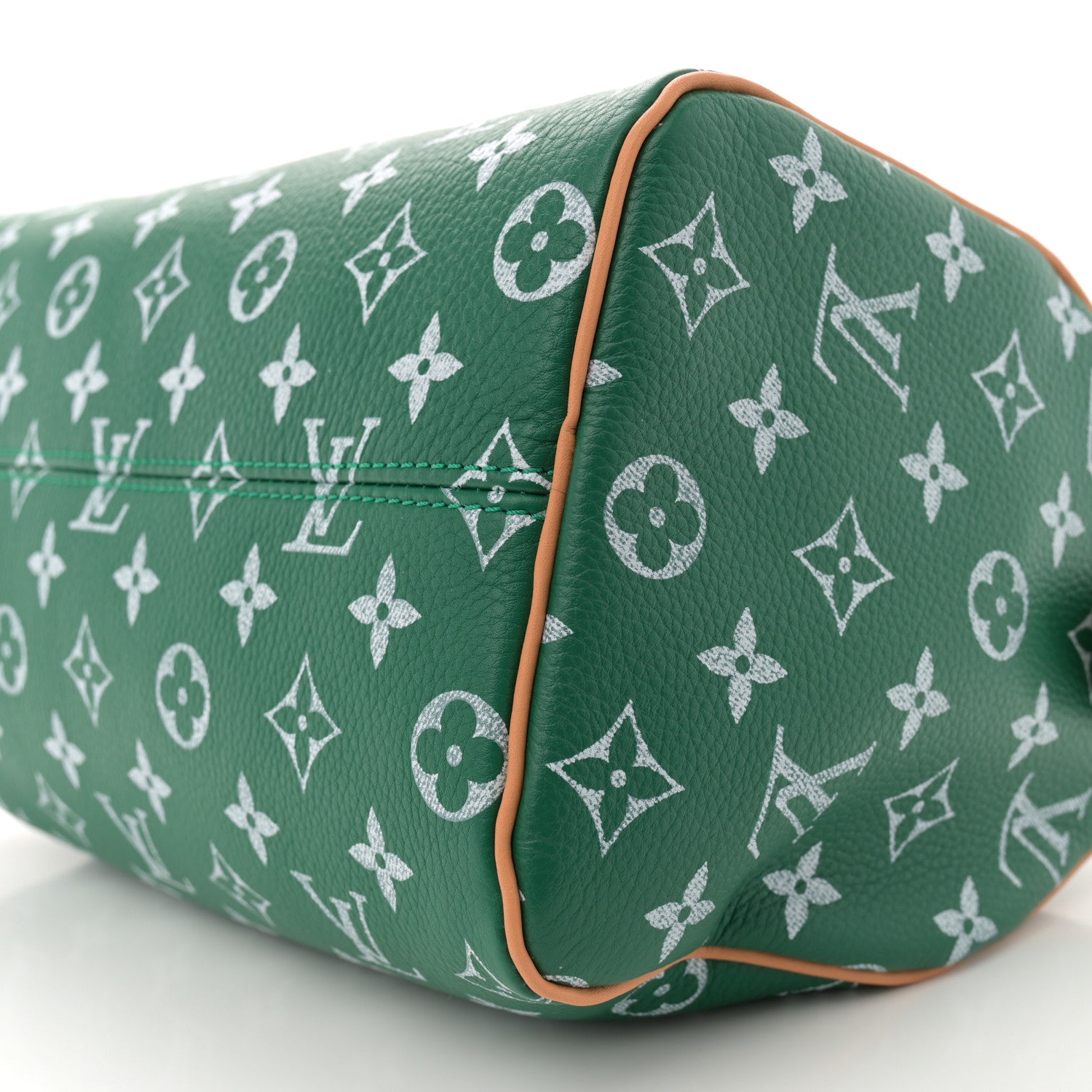Louis Vuitton Calfskin Monogram Speedy P9 Bandouliere 25 Green 10 of 11