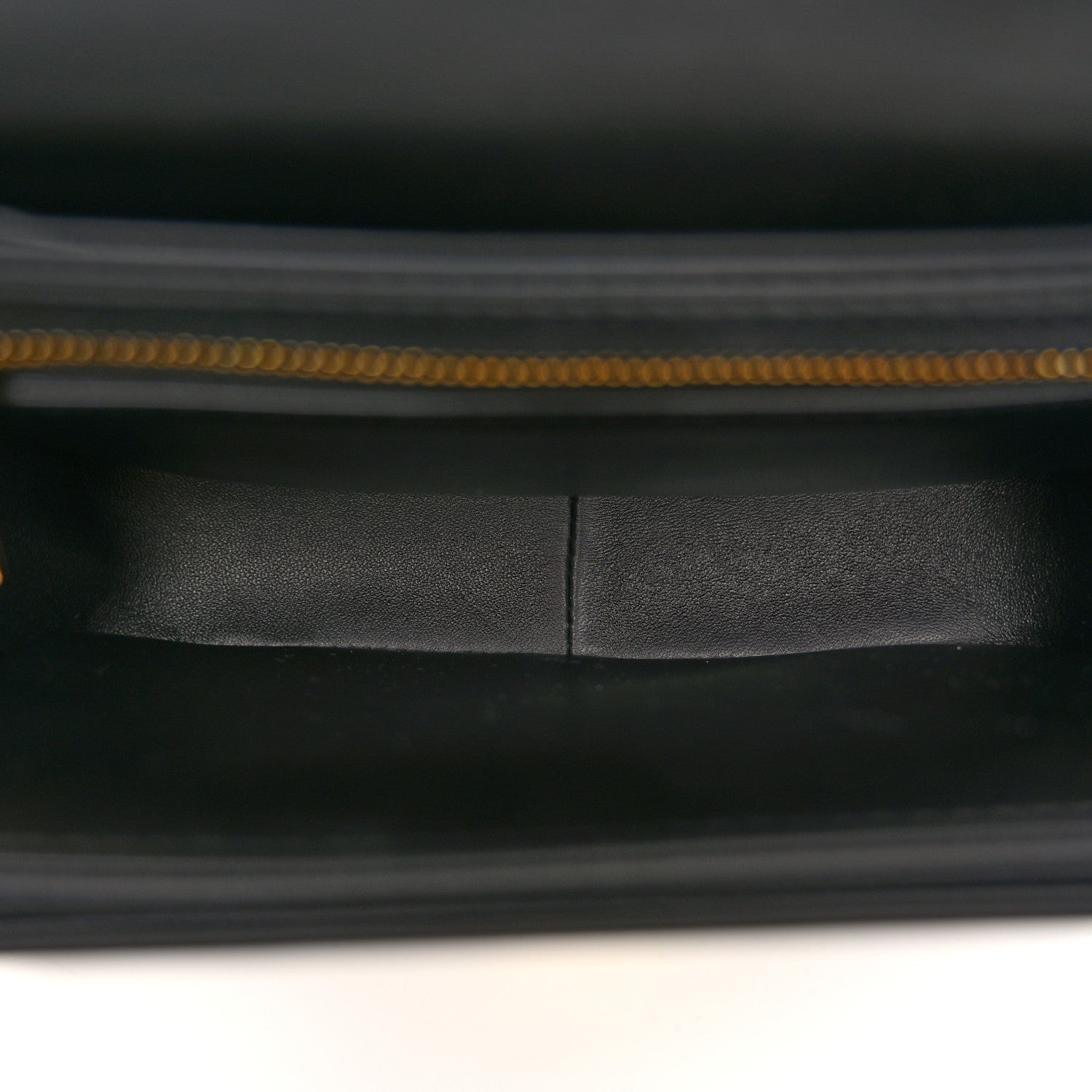 Celine Shiny Calfskin Teen Triomphe Black 5 of 10