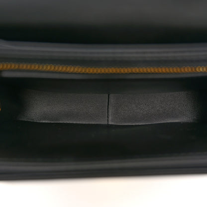 Celine Shiny Calfskin Teen Triomphe Black 5 of 10