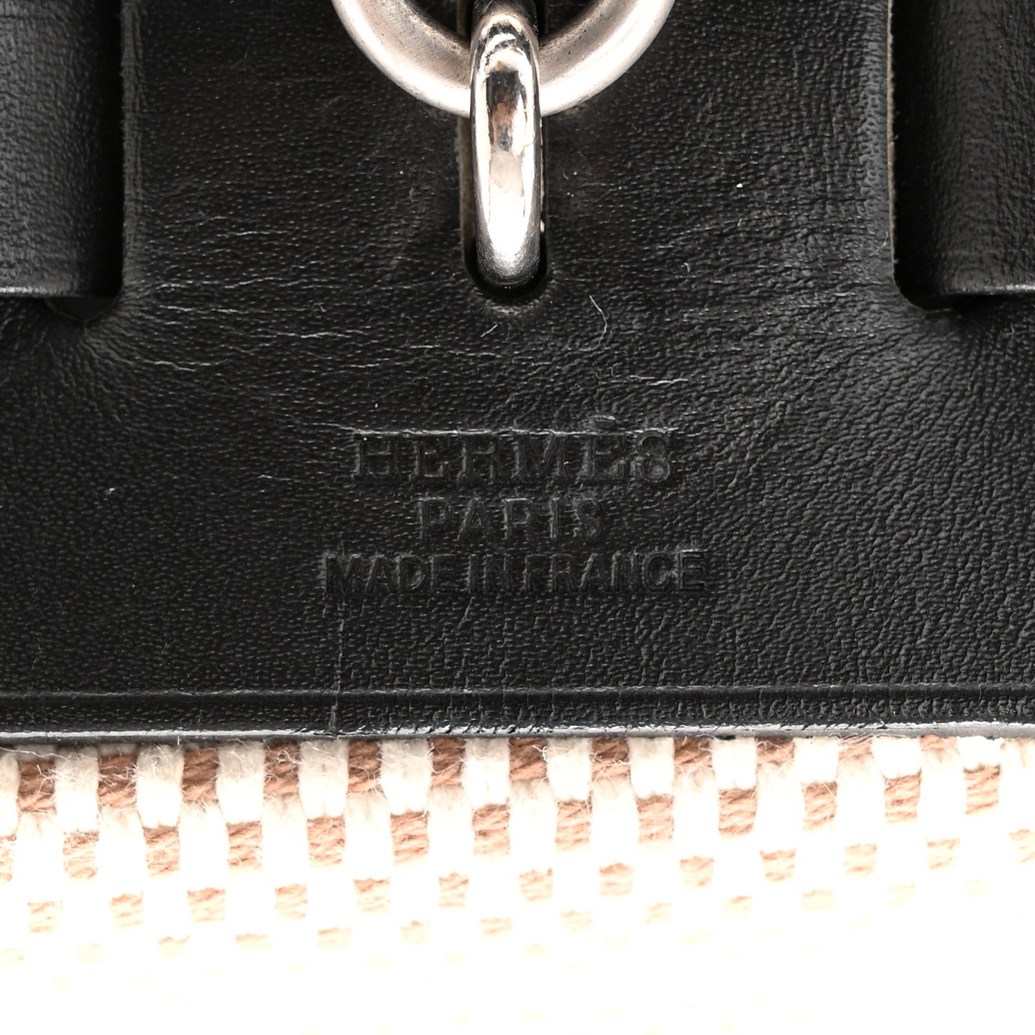 Hermes Vache Hunter Criss Viking Herbag Zip Retourne PM 31 Natural Black 7 of 10