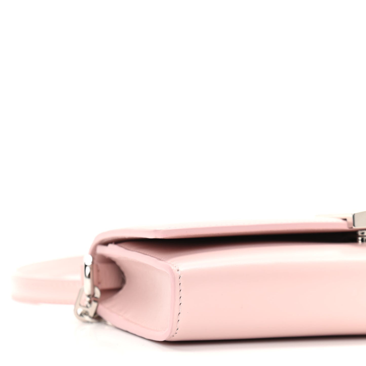 Box Calfskin 4G Wallet on Chain Blush Pink