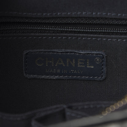 Chanel Tweed Calfskin Medium Gabrielle Hobo Black Red Blue 5 of 10