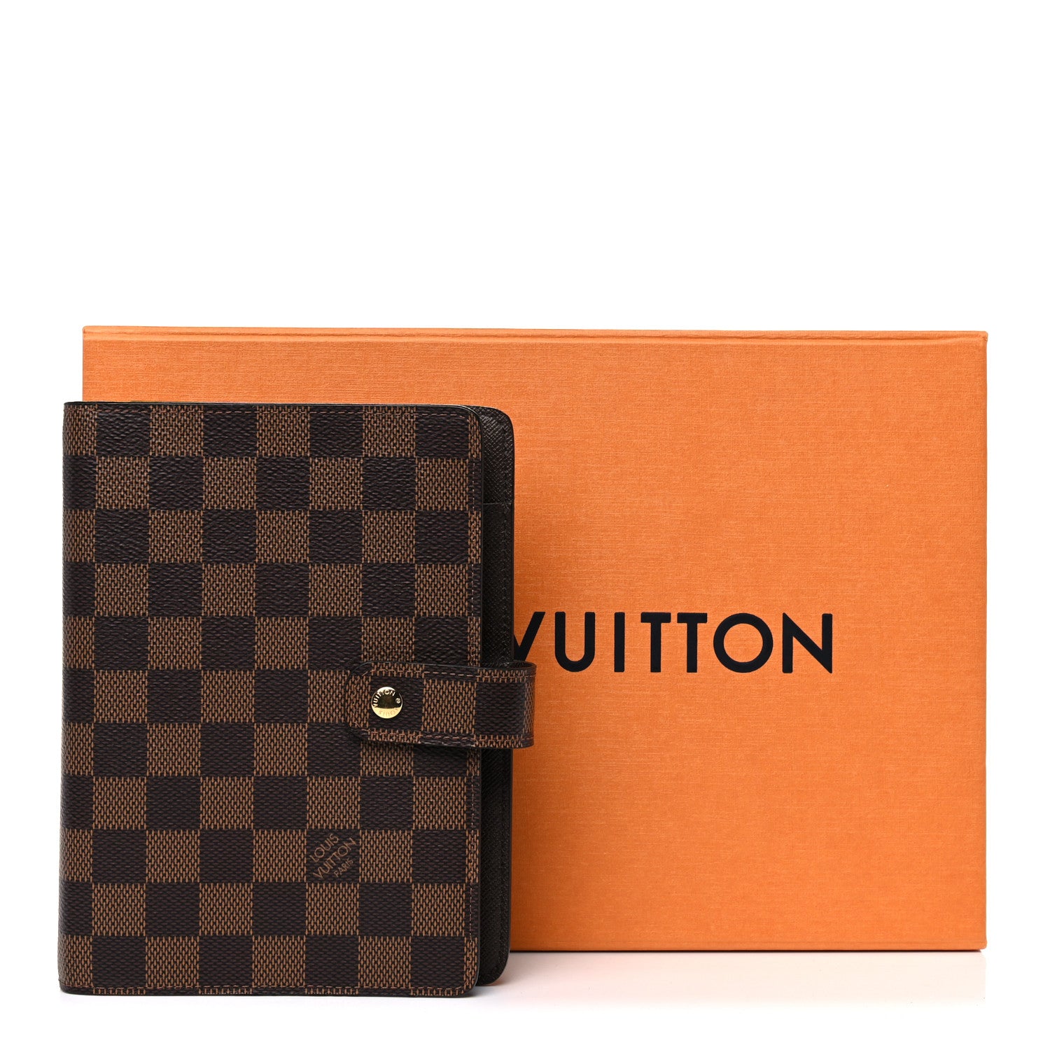 Louis Vuitton Damier Ebene Medium Ring Agenda Cover 7 of 7
