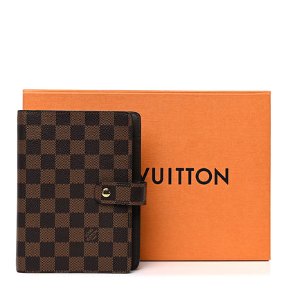 Louis Vuitton Damier Ebene Medium Ring Agenda Cover 7 of 7