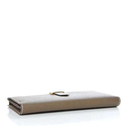 Hermes Epsom Bearn Gusset Wallet Etoupe 4 of 7