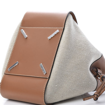 Loewe Calfskin Canvas Medium Hammock Shoulder Bag Natural Tan 10 of 10