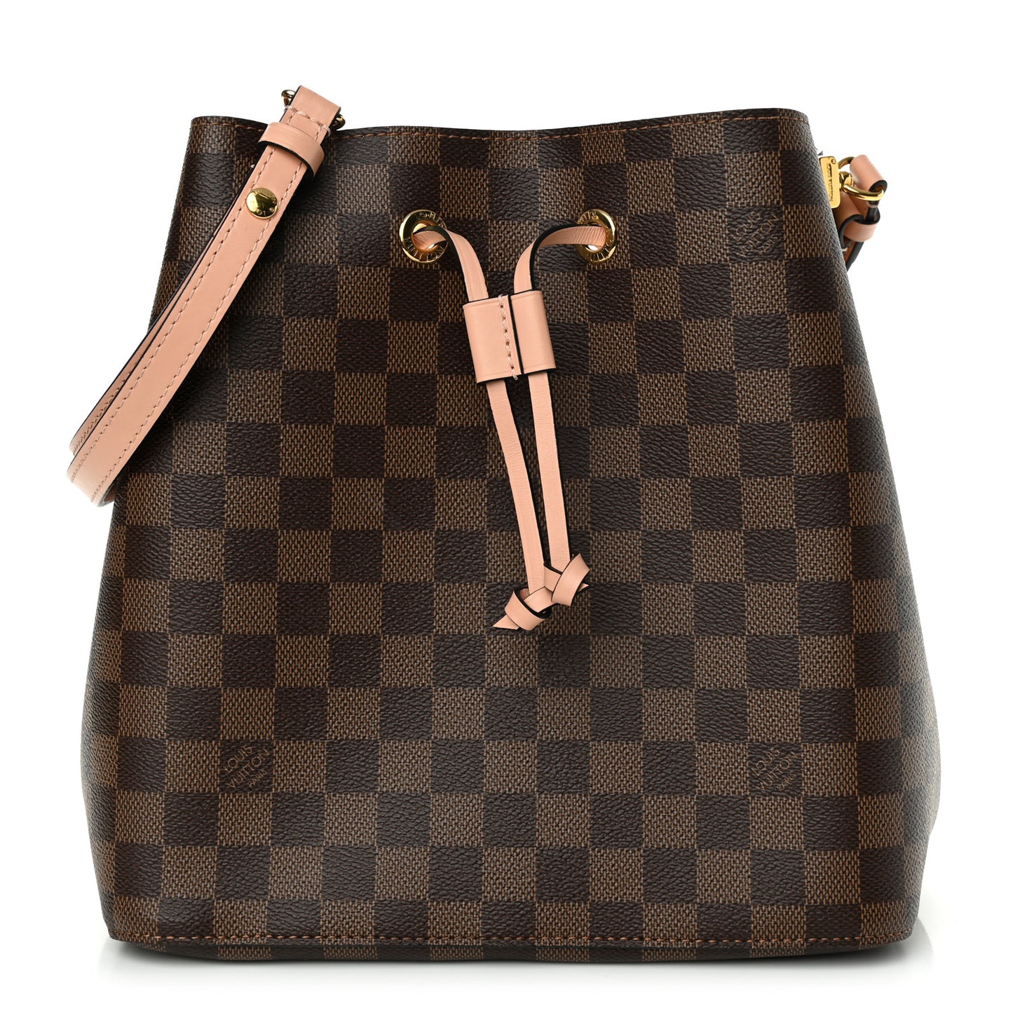 Damier Ebene Neonoe MM Venus Pink