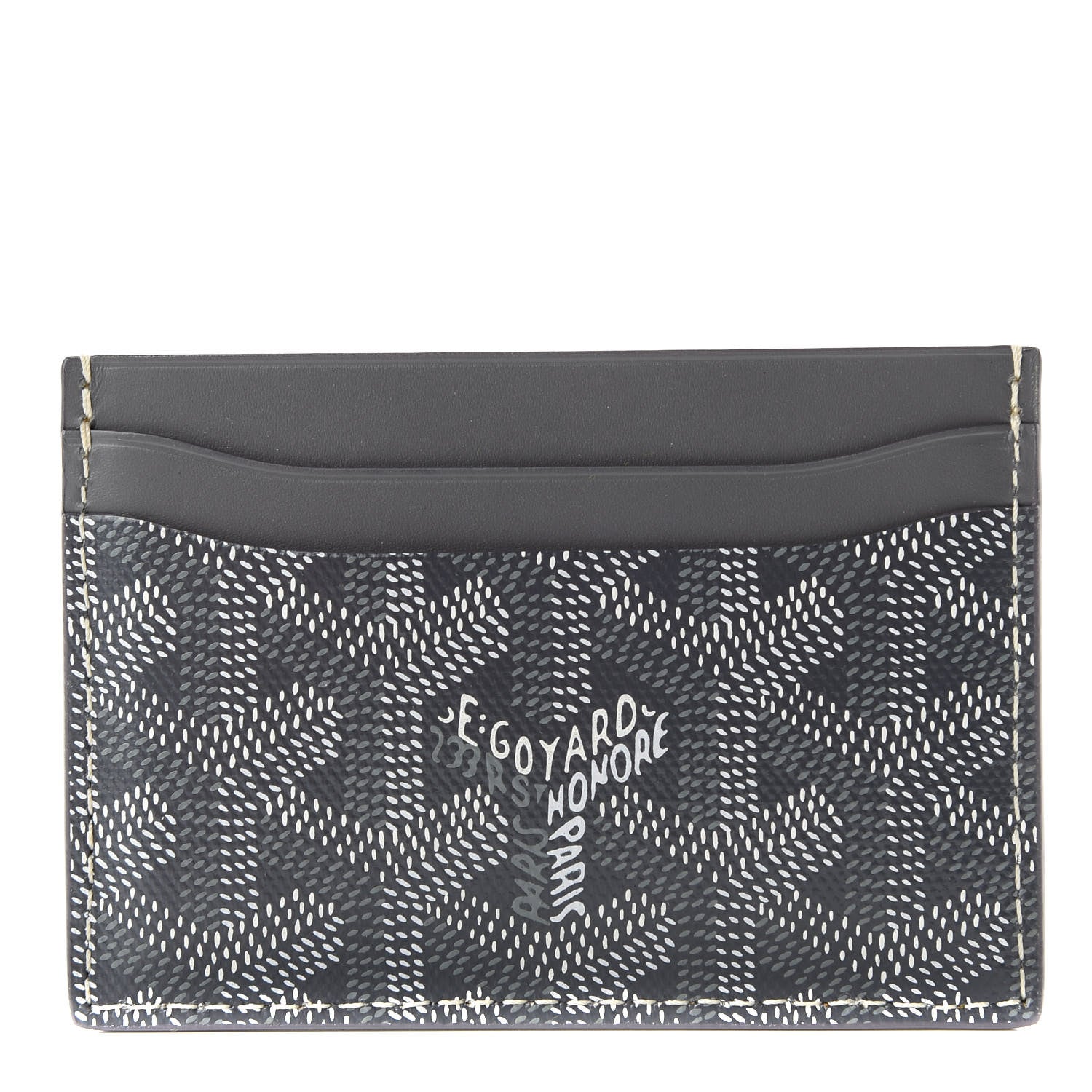 Goyard Goyardine Saint Sulpice Card Holder Grey 1 of 6