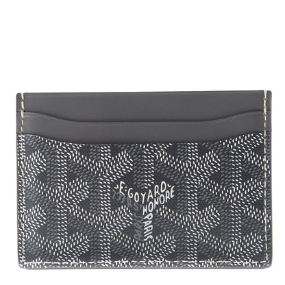 Goyard Goyardine Saint Sulpice Card Holder Grey 1 of 6