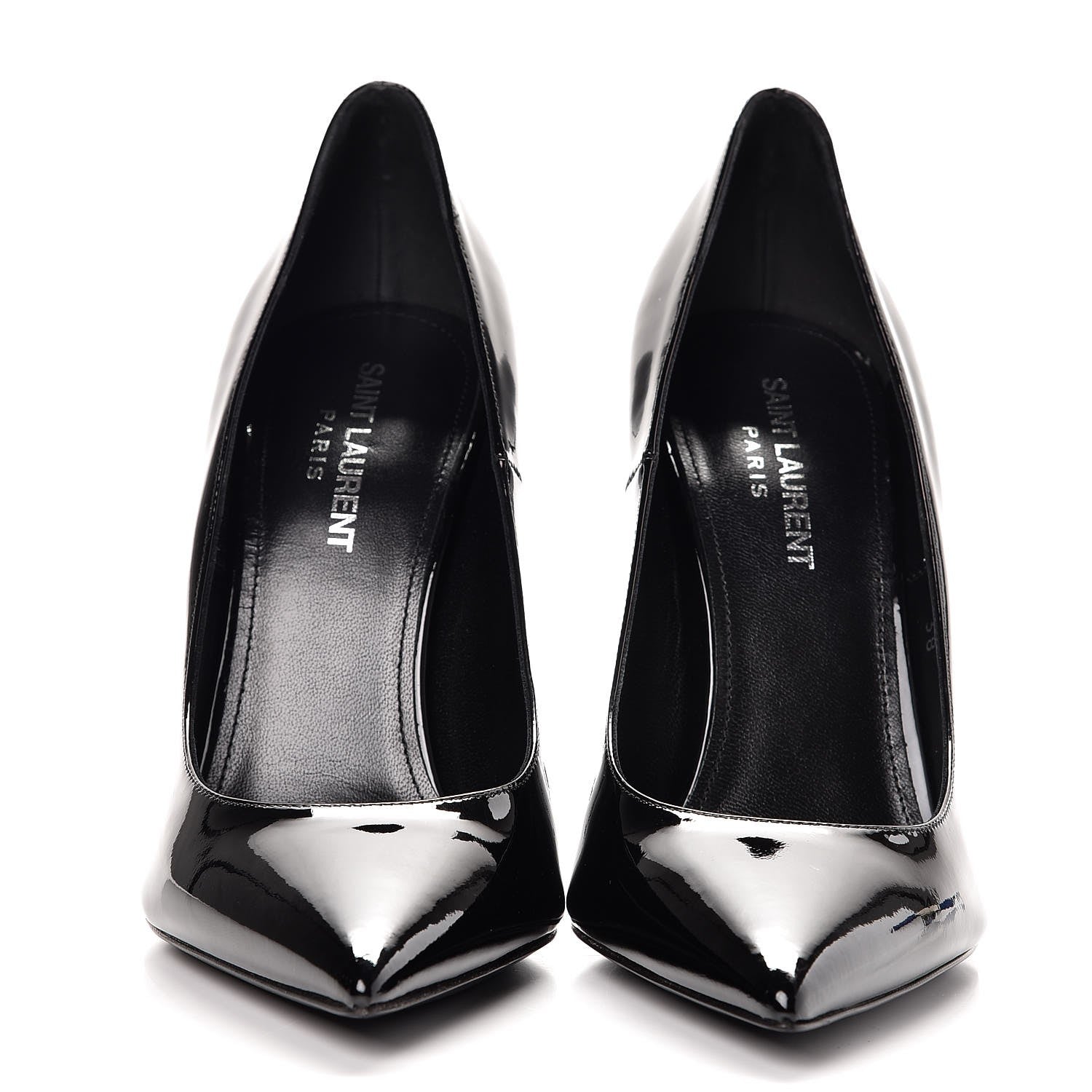 Saint Laurent Patent Opyum 110 Pumps 38 Nero Black 2 of 9