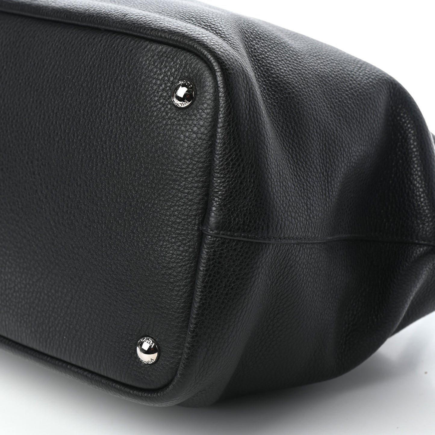 Vitello Phenix Satchel Black