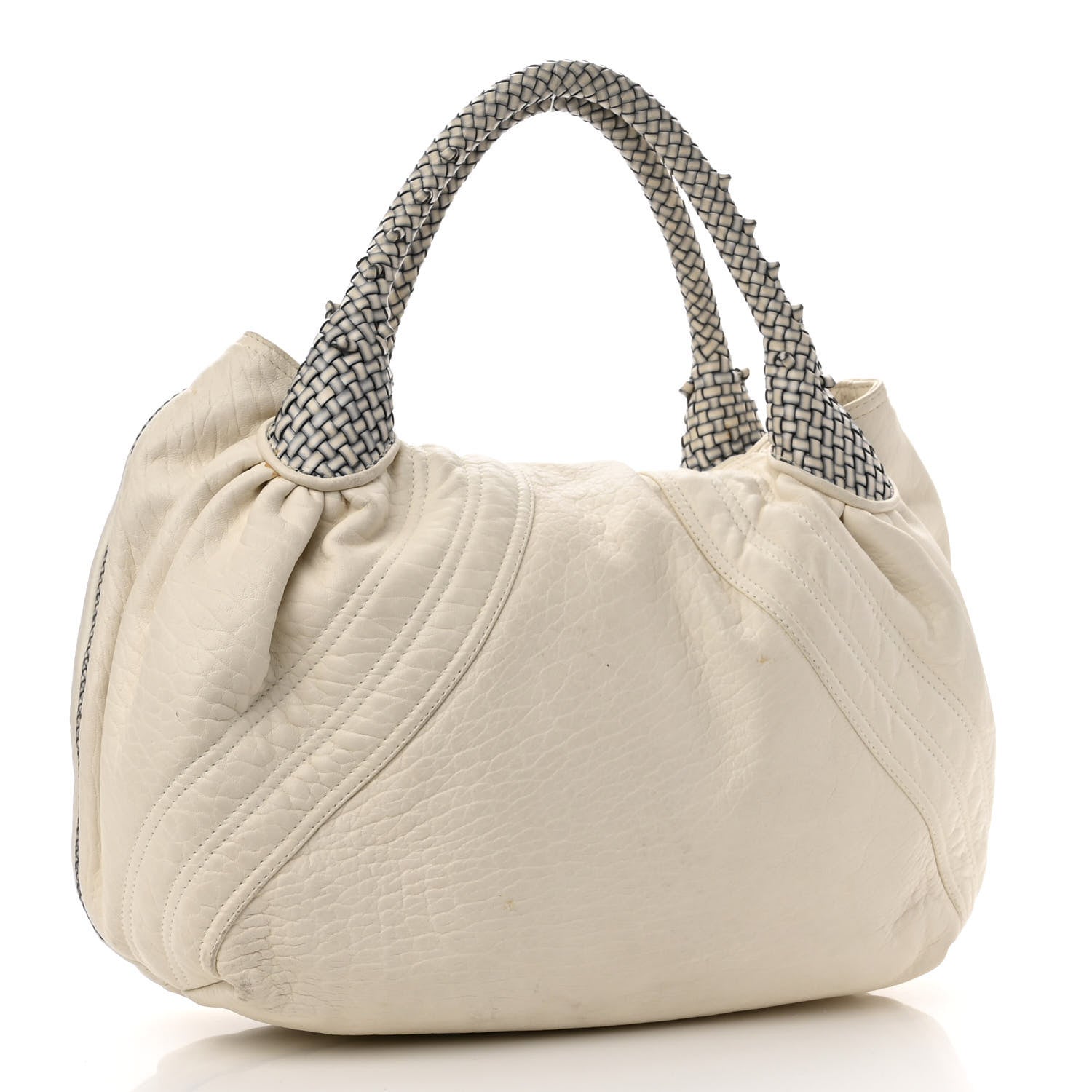 Fendi Nappa Nuvolata Spy White 3 of 15