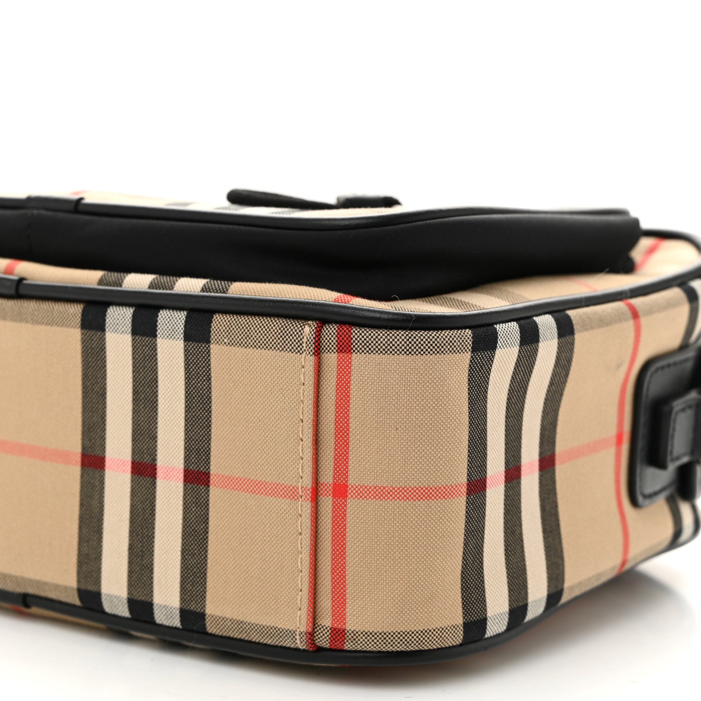Canvas Check Paddy Messenger Archive Beige