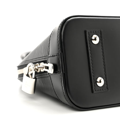 Louis Vuitton Epi Alma BB Black 7 of 9