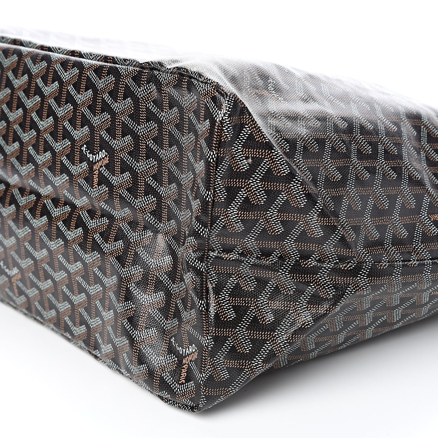Goyardine Saint Louis GM Black Gold