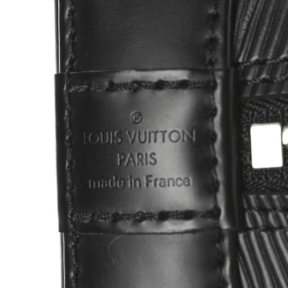 Louis Vuitton Epi Jacquard Alma BB Black 6 of 10