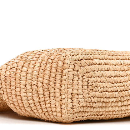 Saint Laurent Raffia Icare Shopping Tote Natural 10 of 11
