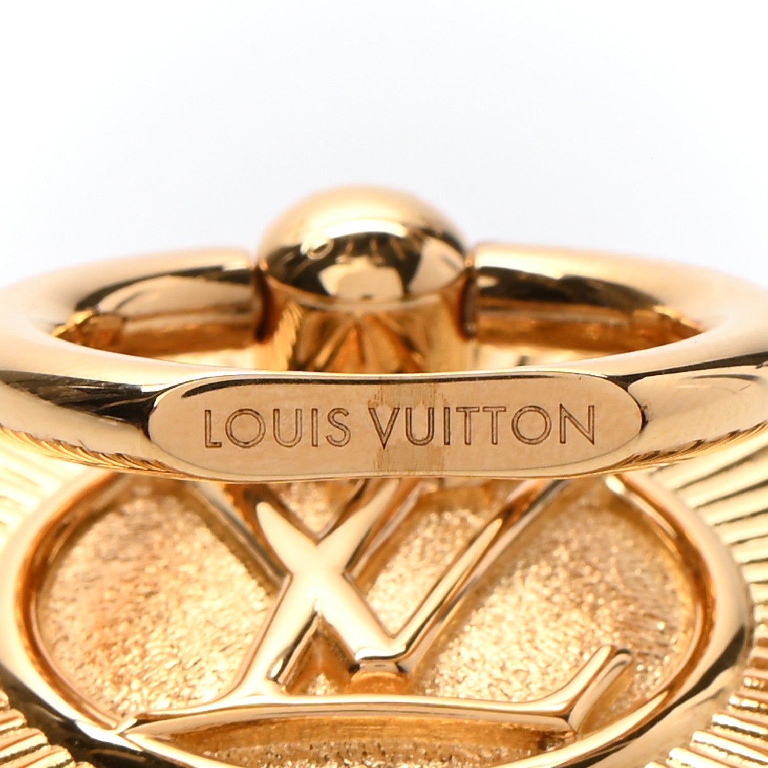 Louis Vuitton Vendome Phone Ring Gold 3 of 4