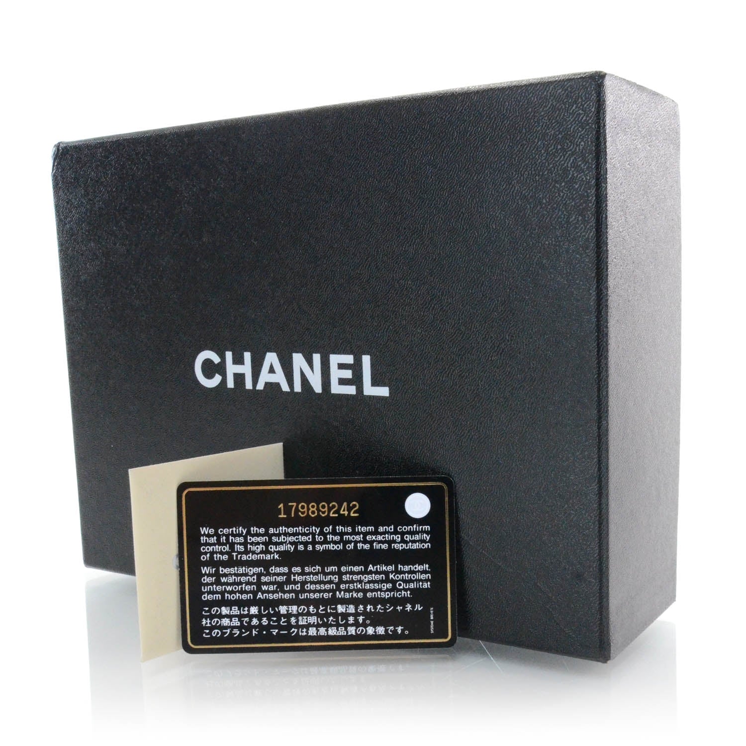 Chanel Lambskin Quilted Wallet On Chain WOC Royal Blue 10 of 10