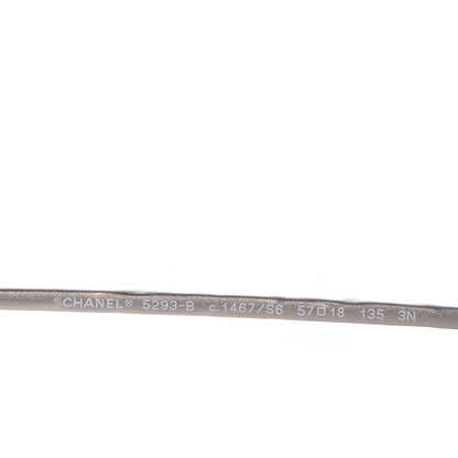 Chanel Acetate Crystal CC Sunglasses 5293-B Blue 5 of 6