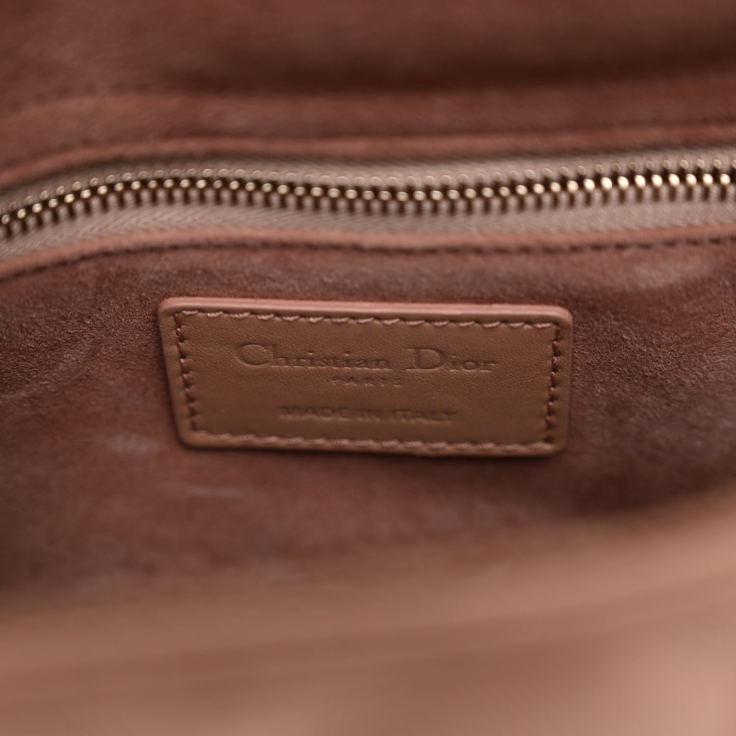 Christian Dior Ultra Matte Calfskin Cannage Small My ABCDior Lady Dior Beige 6 of 9