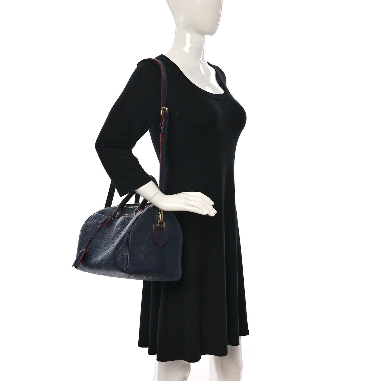 Empreinte Speedy Bandouliere 30 NM Marine Rouge