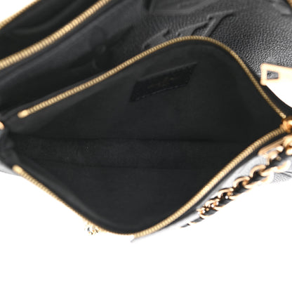 Louis Vuitton Empreinte Monogram Giant Multi Pochette Accessories Black 6 of 11