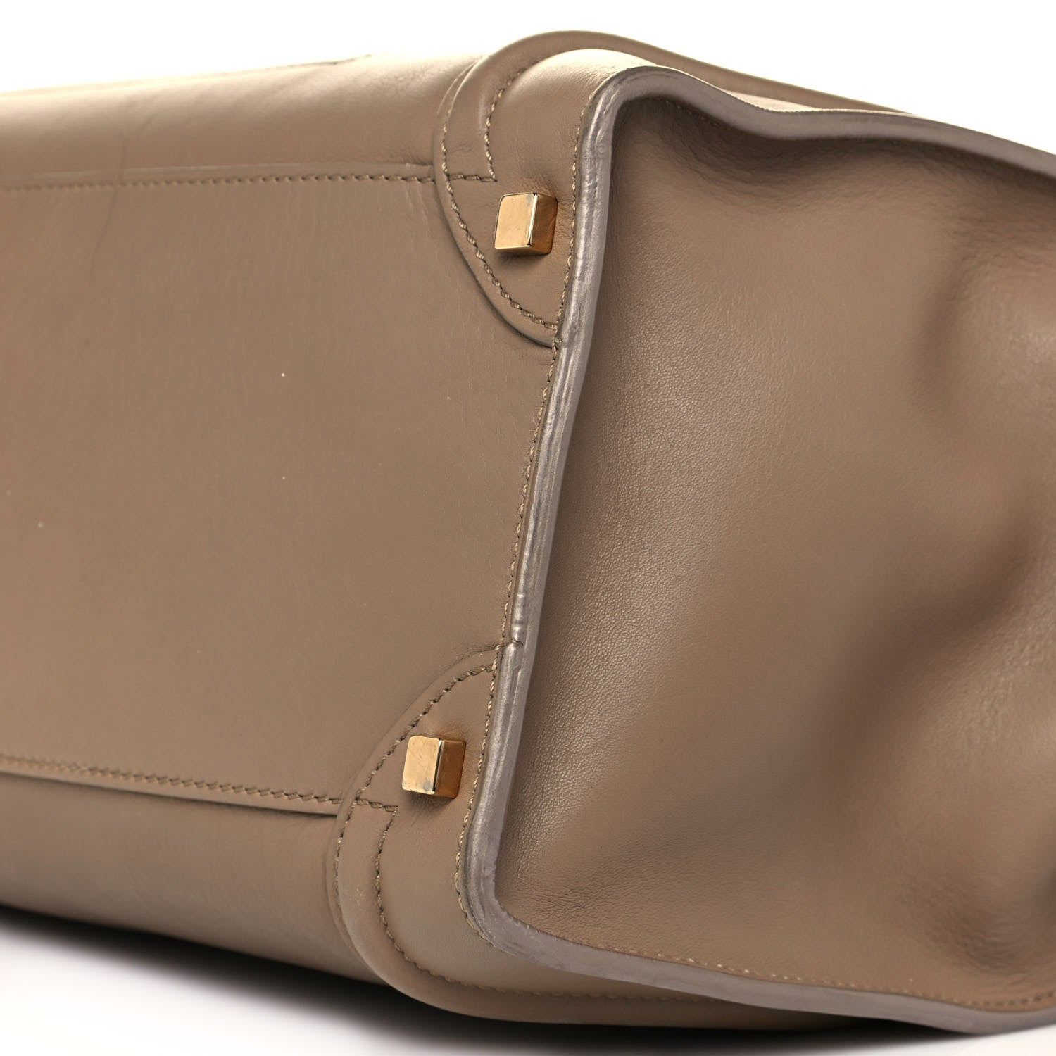 Celine Smooth Calfskin Shoulder Luggage Camel 9 of 14