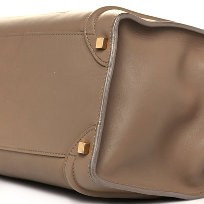 Celine Smooth Calfskin Shoulder Luggage Camel 9 of 14