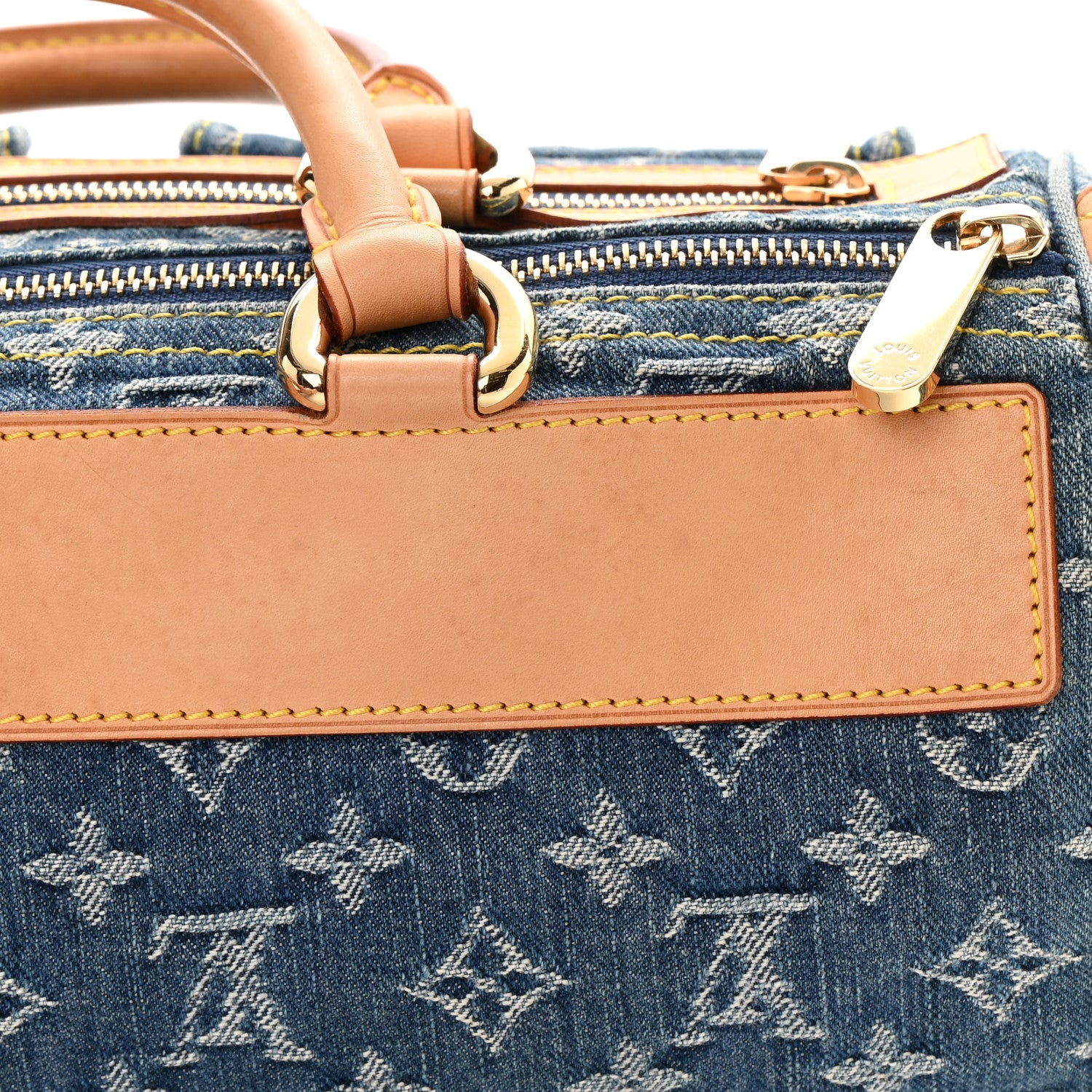 Louis Vuitton Monogram Denim Neo Speedy Blue 13 of 14