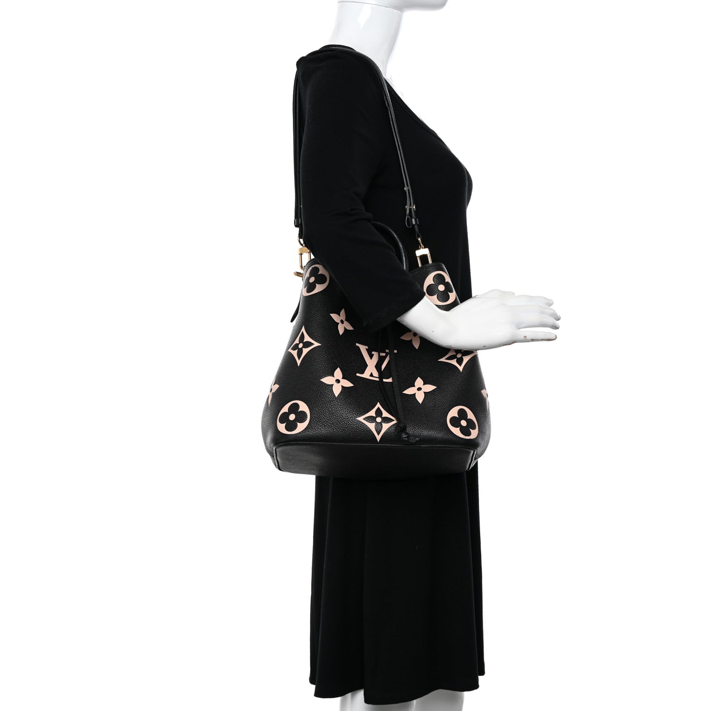 Empreinte Monogram Giant Neonoe MM Black Beige