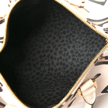 Louis Vuitton Monogram Giant Wild At Heart Speedy Bandouliere 25 Creme 5 of 11
