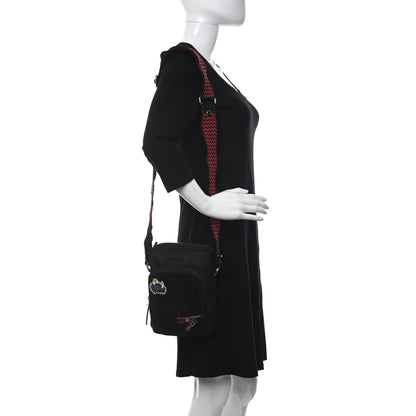 Lanvin Nylon NYC Skate Crossbody Bag Black Multicolor 2 of 10