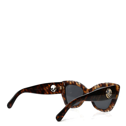 Fendi Acetate F is Fendi FF Cat Eye Sunglasses FF 0360/G/S Havana 4 of 4