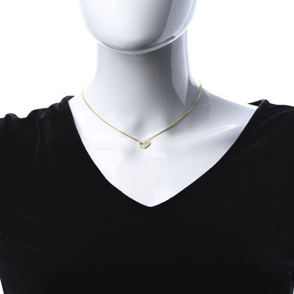 Cartier 18K Yellow Gold Diamond Hearts And Symbols Pendant Necklace 2 of 6
