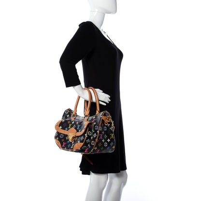 Louis Vuitton Monogram Multicolor Rita Black 3 of 12